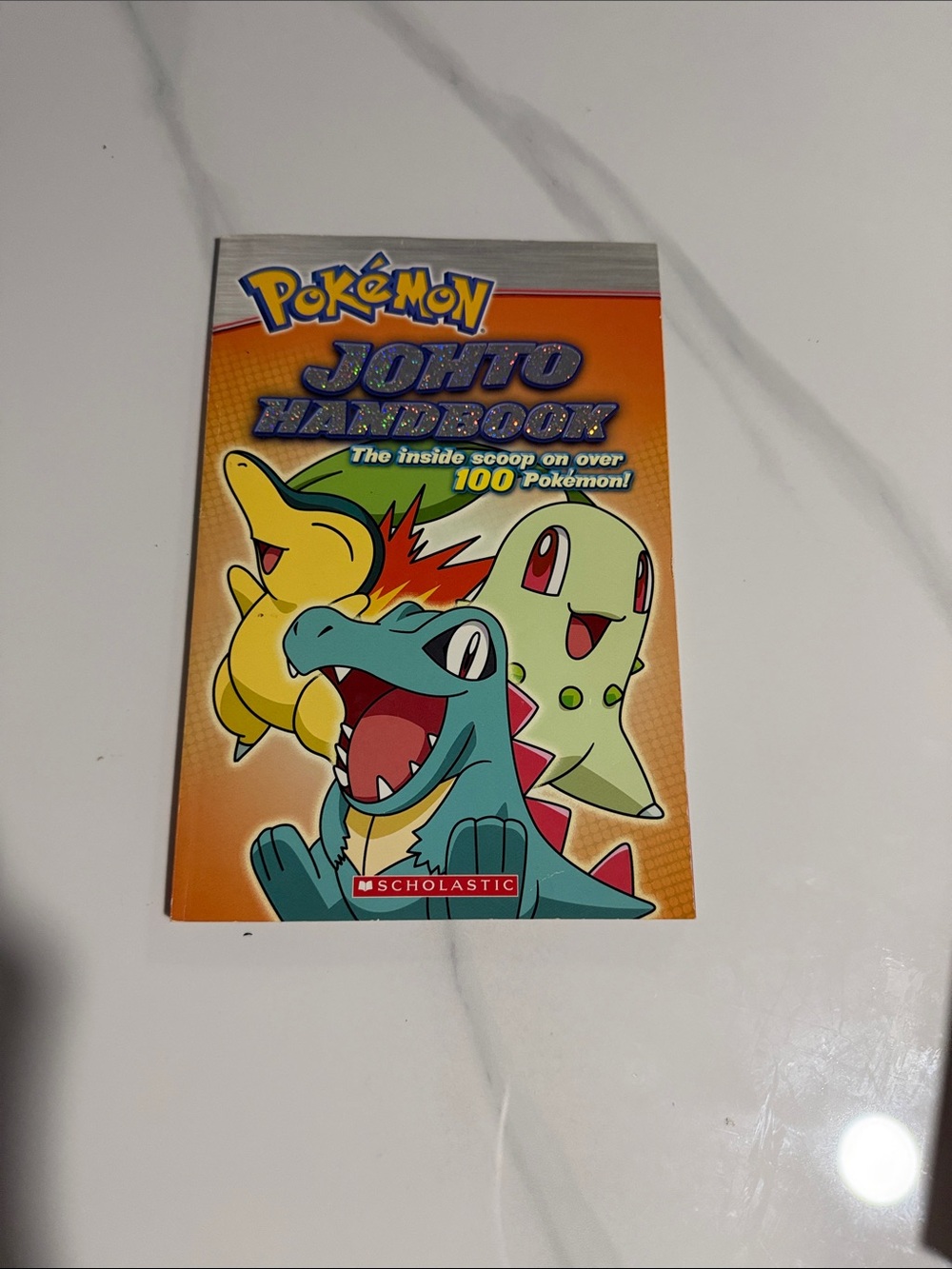 Pokémon Johto Handbook - Orange Cover (Scholastic)